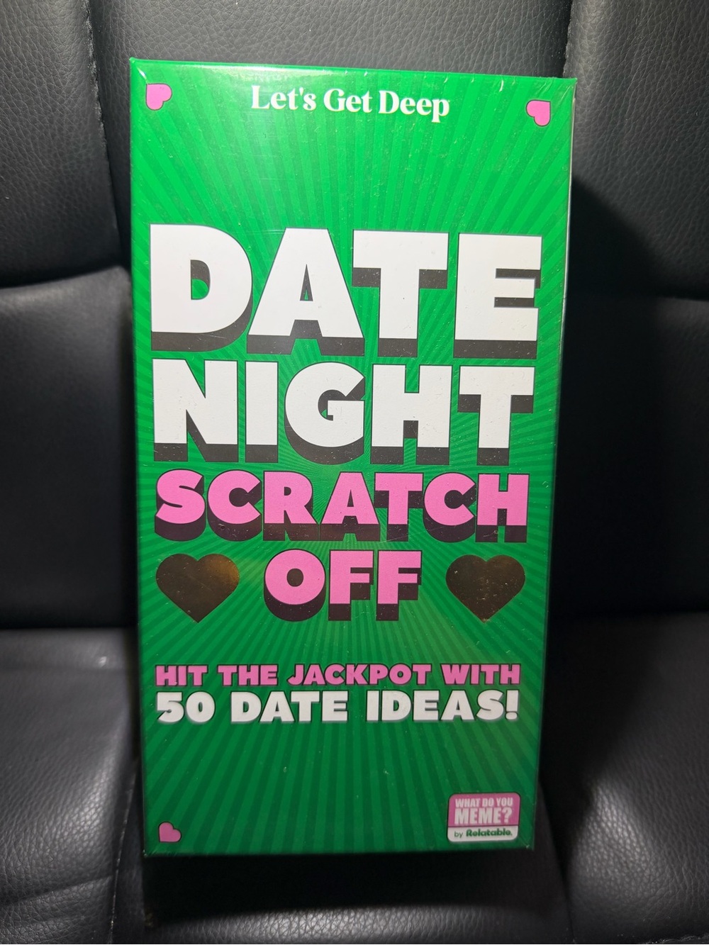 Date Night Scratch Off Game - Green by What Do You Meme?